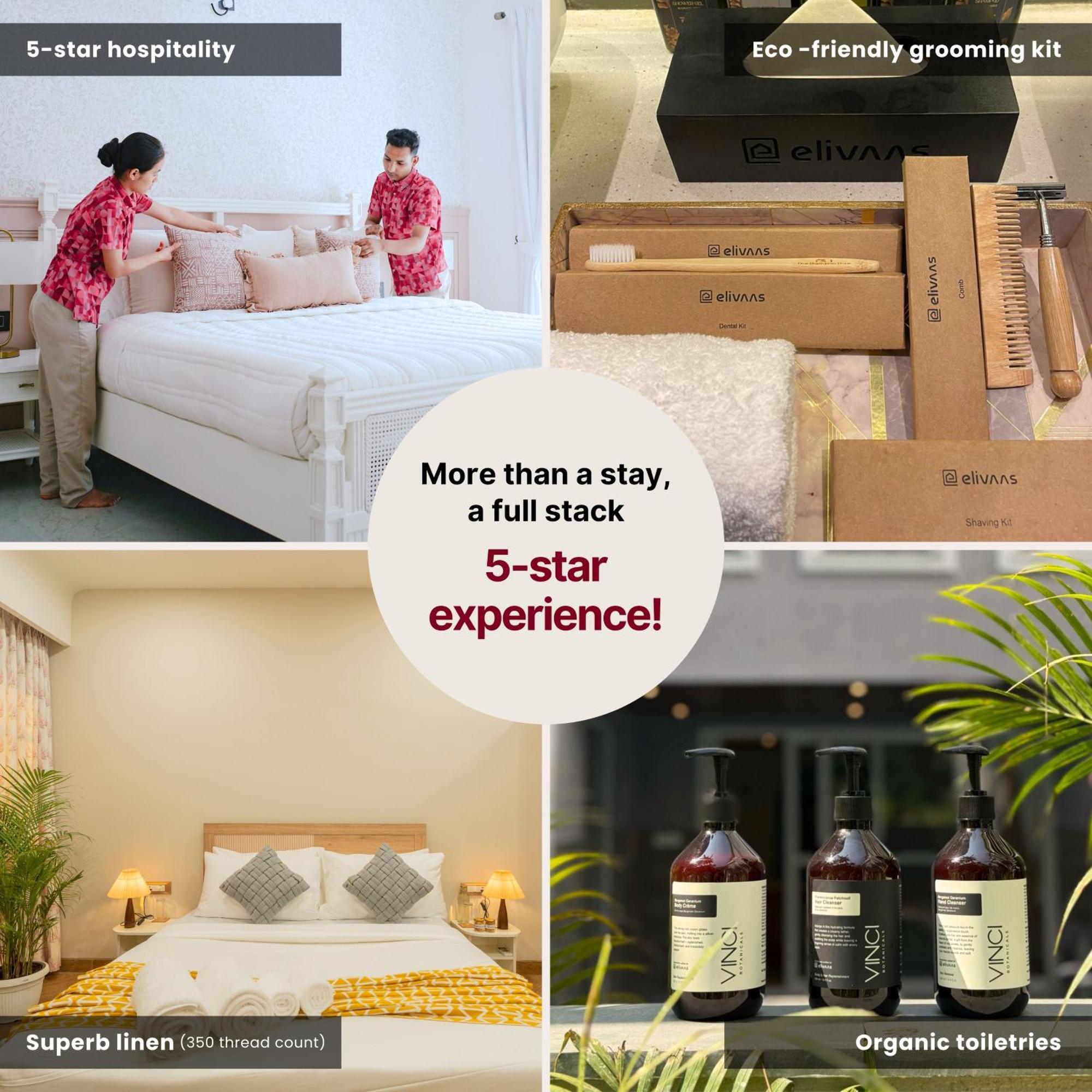 فيلا Elivaas Hidden Oasis 4Bhk With Pool, Mud House & Container House Dhauj المظهر الخارجي الصورة